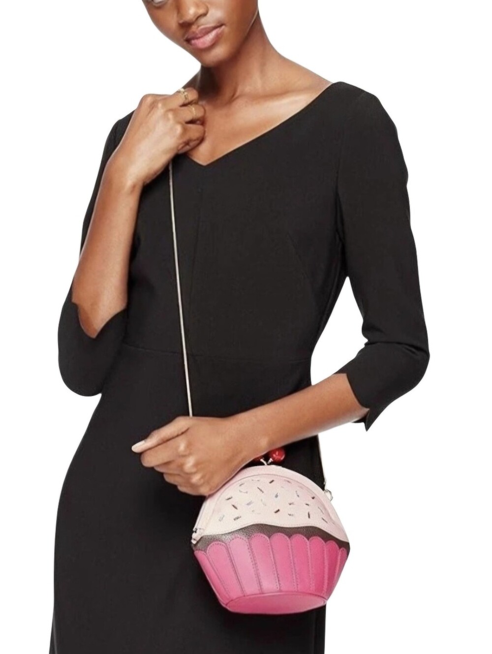 Kate Spade LIMITED EDITION 3D Take The Cake cupcake/mlt crossbody Like New - Picture 7 of 7